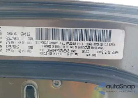 2013 Ram 1500 St из США, поврежденный, VIN 1C6RR6FP7DS602965